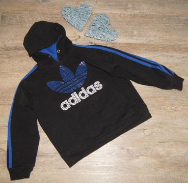 Bluza chłopiec Adidas logo rozm 110/116