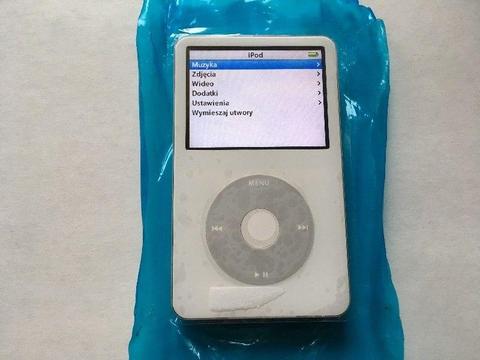 iPod Video 5.5G White, CF 64GB, bateria 1950mah