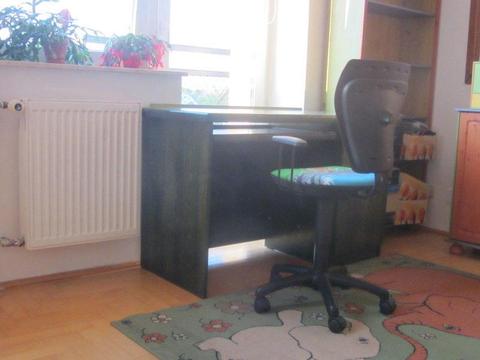 biurko sosnowe bejcowane lakierowane