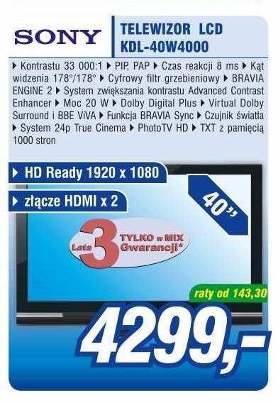 Tv Sony 40