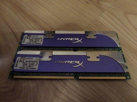 Pamięć Kingston 2 x 1024MB HyperX 400MHz DDR (KHX3200AK2/2G)