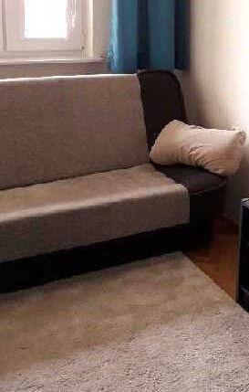 Piękna rozkładana sofa - Wersalka łóżko ze schowkiem powiśle