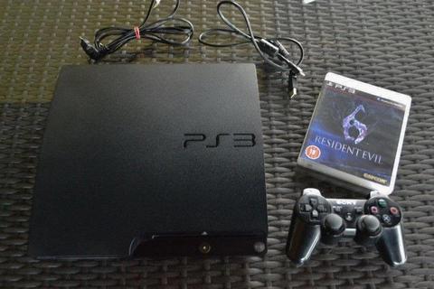 Konsola Sony PlayStation PS3 Slim 250GB, pad dualshock, Resident Evil