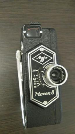 Sprawna Kamera Agfa Movex 8 mm 1937 vintage pokrowiec antyk zabytek