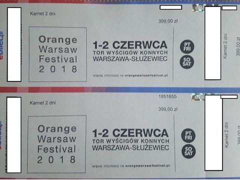 Karnety na Orange Warsaw Festival