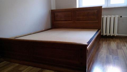 Łóżko sypialniane dębowe+2 szafki nocne