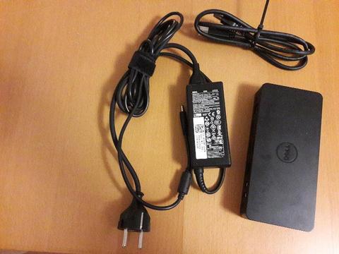 Stacja dokująca/replikator portów/HUB - 5 USB, 2 HDMI, DP, LAN - DELL D3100