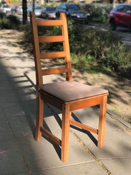 Krzesła drewniane Ikea