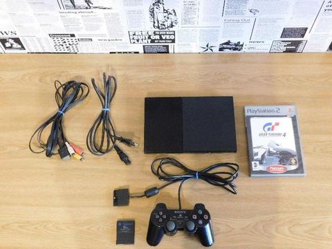 Konsola Sony PlayStation 2 + Gran Turismo 4
