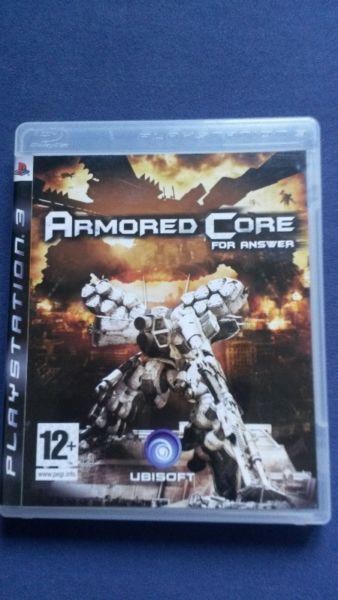 Armored Core For Answer Playstation 3