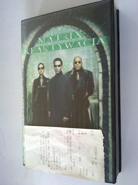 Matrix Reaktywacja - kaseta VHS