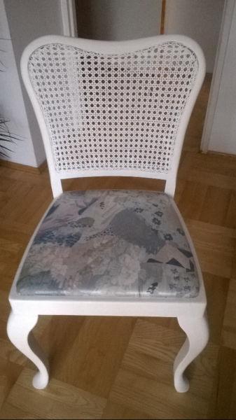 Krzesło białe prowansalskie
