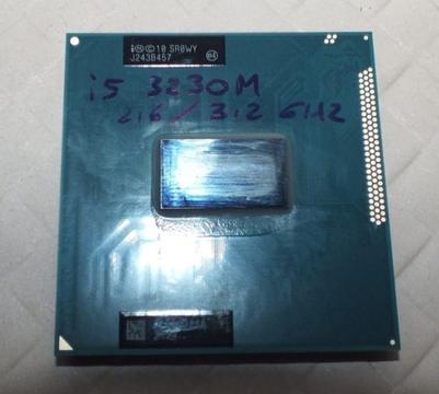 Wydajny procesor do laptopa Intel Core i5 3230m, FCPGA 988, PGA989