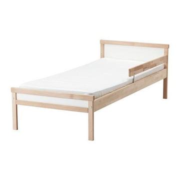 OKAZJA! Drewniane łóżko dla dziecka IKEA SNIGLAR z materacem! PILNE!