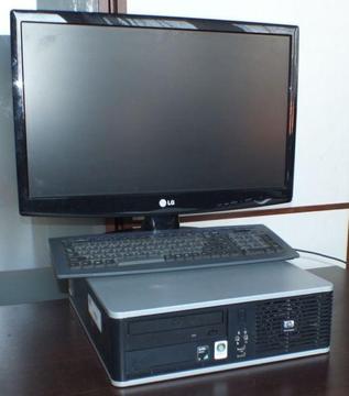 Mały zgrabny komputer Desktop HP 2-rdzenie 2,9GHz