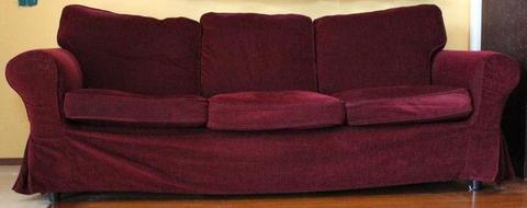 Ikea Ektorp - sofa 3-osobowa, nietypowe obicie