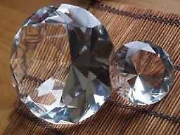 Diament krysztal ozdobny dekoracyjny rozne rozmiary 10, 6 ,8 i 4 cm