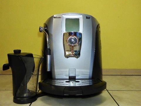 Ekspres automatyczny Saeco Talea Touch Plus + wyspa mleczna stan BDB kawa automat kawiarka