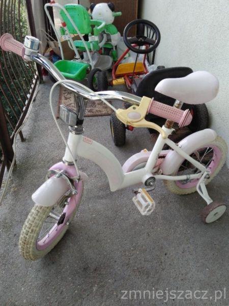 Sprzedam dwa rowerki dziewczęce - sprzedawane oddzielnie