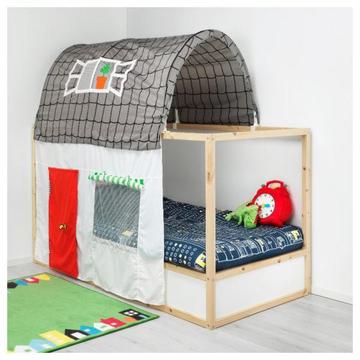 Baldachim/domek na łóżko piętrowe (Kura IKEA)