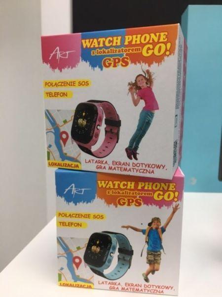 ART Watch Phone Go GPS - Różowy LUBOŃ PAJO