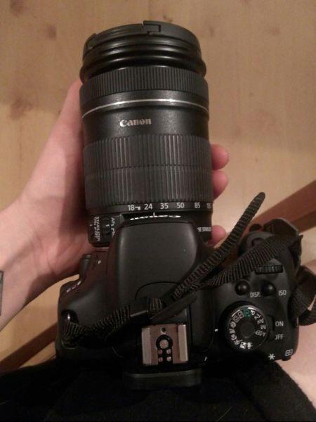 Canon D600 z obiektywem 18-135 stan idealny