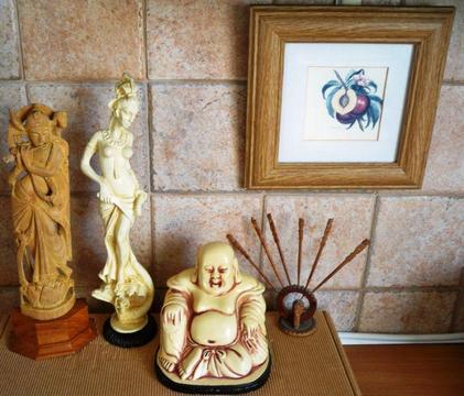 Azjatyckie dekoracje, Budda, bogini -wiele zdjęć