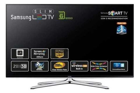 SMART Tv Led Samsung UE50H6400AK 50 cali Full HD 3D Wi-Fi okulary 3 D