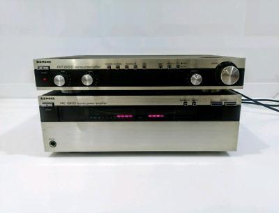 Siemens RE666 i RP666 vintage hifi retro stereo mini zestaw oldschool