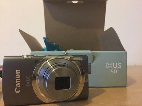 Aparat fotograficzny Canon IXUS 150, pokrowiec i karta SD 16 GB gratis