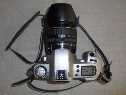 Obiektyw Canon 24-85mm 3.5-4.5+body EOS 500N