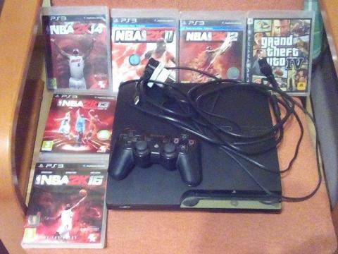 Sprzedam Sony Playstation 3 - 250 GB blu-ray plus aż 6 gier!