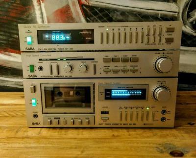 Saba MI350 MT350 CD350 vintage hifi stereo retro 70te design zestaw