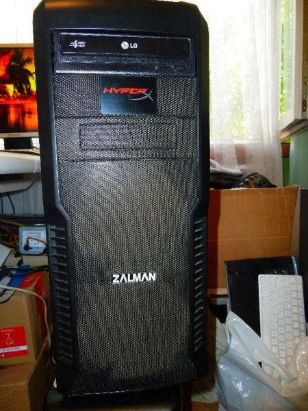 Komputer Zalman 4.rdzeniowy Intel Quad Q.9300 + GeForce GTX 550
