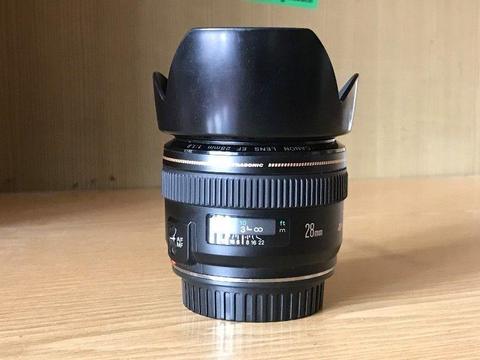 Canon EF 28mm 1.8