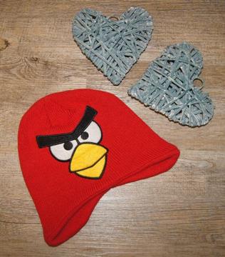 Czapka czapeczka zimowa Angry Birds rozm 4-6 lat