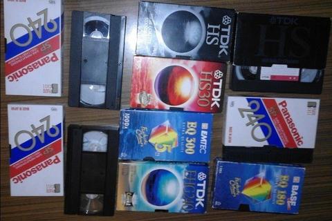 Kasety VHS czyste