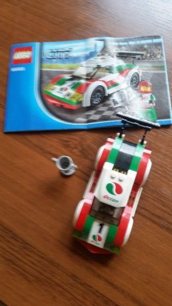 Lego City Samochód wyścigowy 60053+LEGO 60001 AUTO KOMENDANTA ST POŻARNEj OKAZJA TANIO