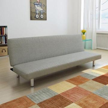 Sofa kanapa rozkładana, ciemnoszara(241655)