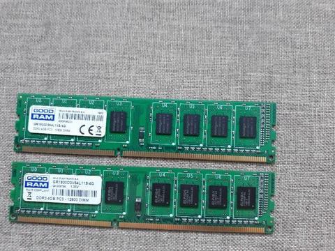 2 x pamieć RAM DDR3 4Gb GoodRam do Komputera Stacjonarnego PC