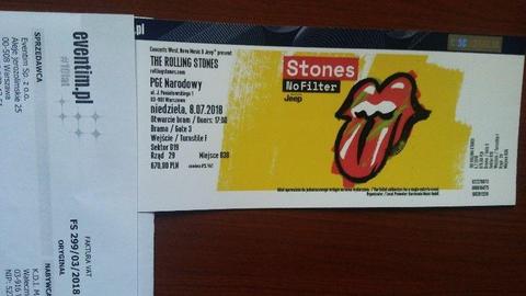 The Rolling Stones bilet taniej o 200 zł SUPER OKAZJA!