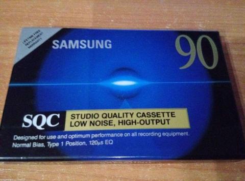 Samsung 90 - kaseta magnetNowa folia
