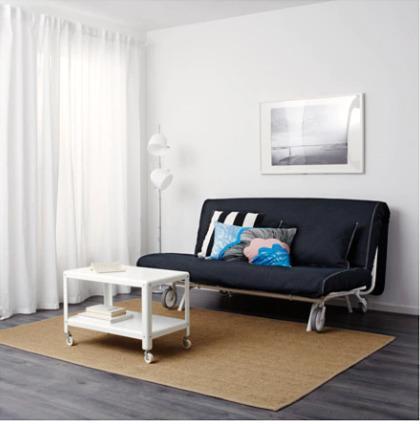 Sofa dwuosobowa rozkładana IKEA