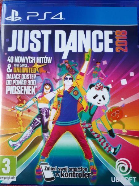 Sprzedam PS4 Just Dance 2018, 40 nowych hitów&Unlimited