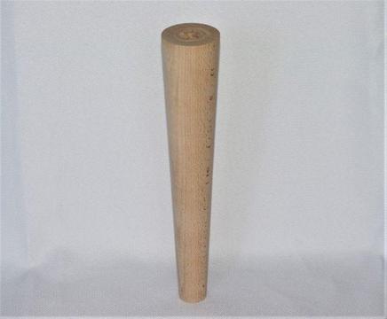 Nóżka drewniana meblowa stożek prosty K - 30