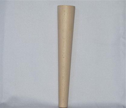 Nóżka drewniana meblowa stożek prosty K - 32