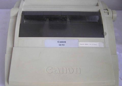 Maszyna do pisania Canon QS 110