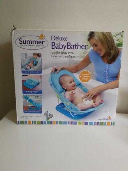 Fotelik kąpielowy Deluxe Baby Bather