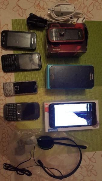 Telefony Samsung,Nokia