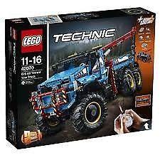 Wynajmę Lego Technic 42070 Terenowy holownik 6x6 o wartości 1190zł za 20zł/dzień- kaucja zwrotna 20%